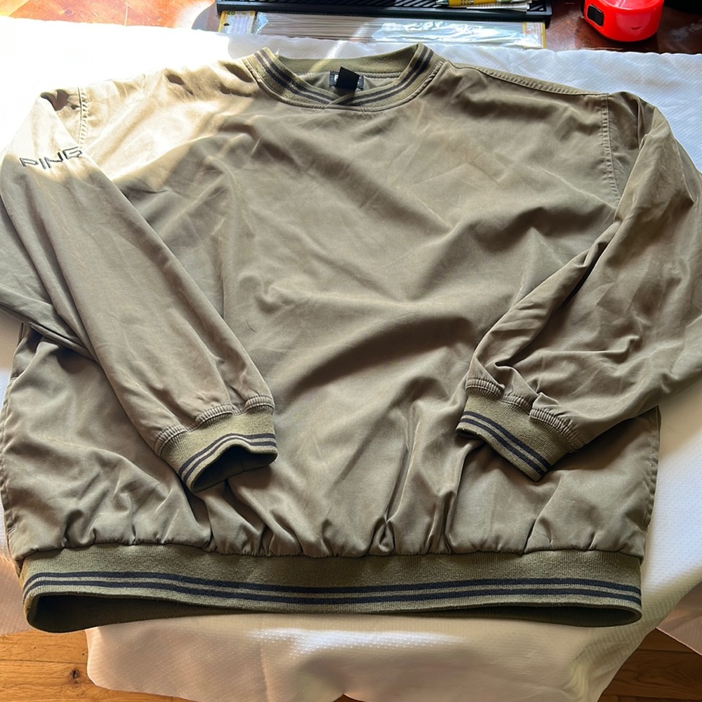Vintage Ping Golf Long Sleeve Pullover Unisex XL Retro Golfing Collection